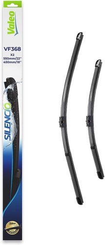Комплект бескаркасных стеклоочистителей Valeo Silencio Flat VF368